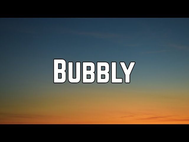 Colbie Caillat - Bubbly (Lyrics)