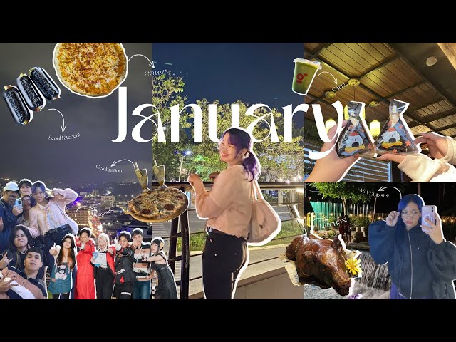 ⋆˚꩜｡ Days in January|| 27: celebration, travel, cosplay event, hangouts, foods, and more! ⭐️🛥️🫧