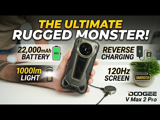 DOOGEE V Max 2 Pro Review – Massive Battery, 120Hz Screen, 1000lm Light & More!