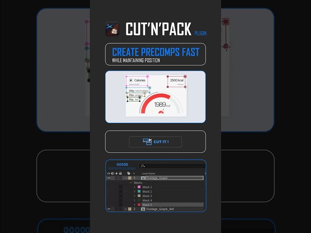 Cut'n' Pack: Fast Create Precomps