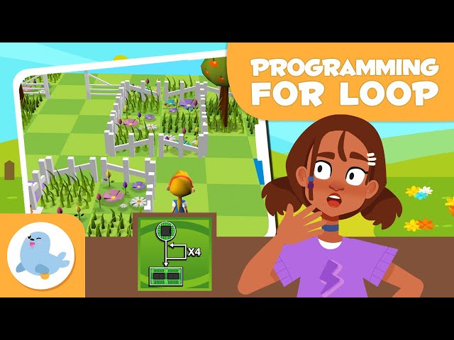 PROGRAMMING for Kids 💻 What Is a FOR Loop? 🌱 Learn to Program