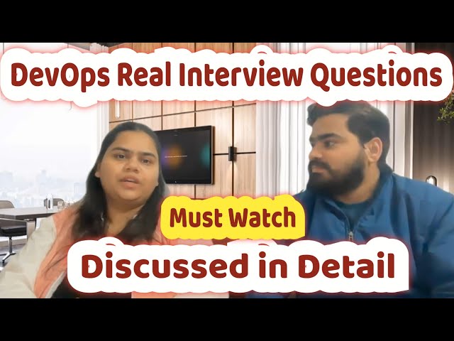 DevOps Interview Questions and Answers For Experienced in Detail || Easy To Understand