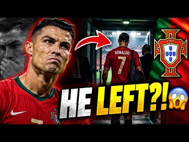 Cristiano Ronaldo LEAVES Portugal Camp