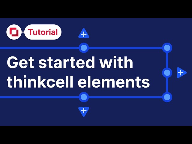 Get started with thinkcell elements (thinkcell tutorials)