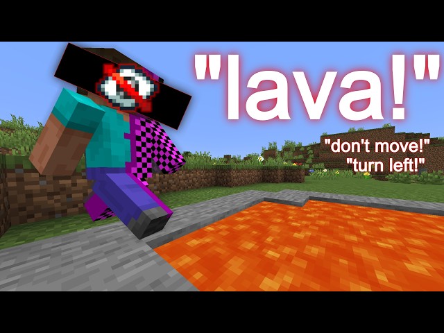 Minecraft, but we switch blindness randomly...