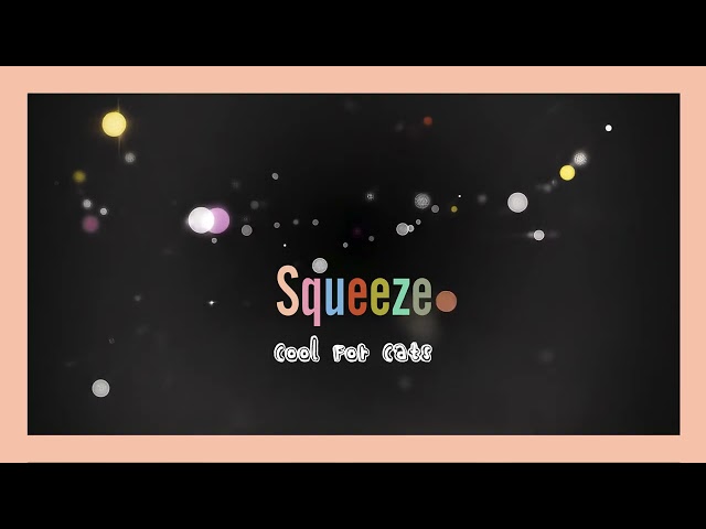 Squeeze - Cool For Cats (Visualiser)