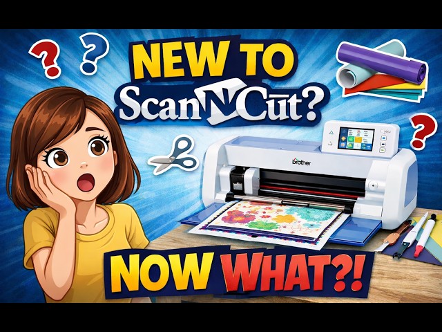 NEW to Brother ScanNCut NOW WHAT? :Allbrands After Hours
