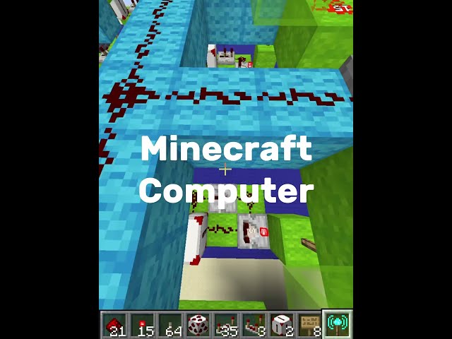 I Built an 8-Bit Redstone Computer in Minecraft! (CraftAtari 800 V1.0)