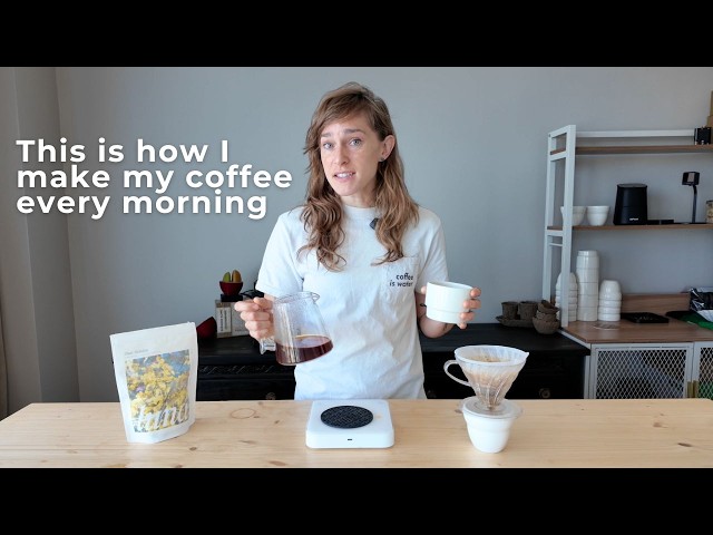 My daily pourover recipe (super simple & easy to remember)