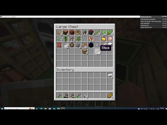 Trying java edition minecraft for the first time!!!