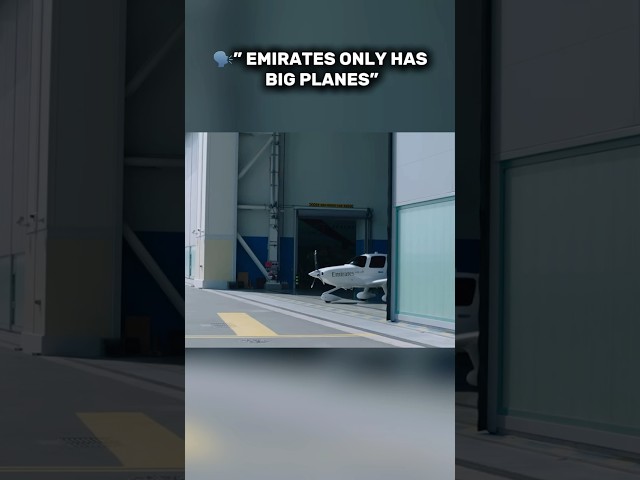 🗣️”Emirates only has big planes” #shorts #aviation #airplane #airbus #a380 #cirrus #emirates #edit