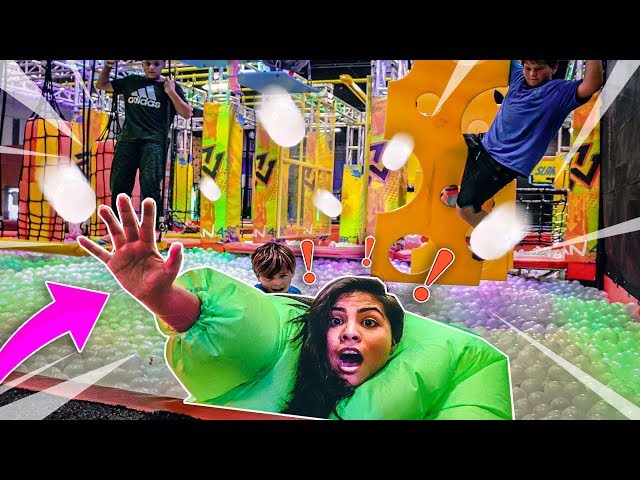 INFLATABLE SUIT CHALLENGE GONE WRONG !?