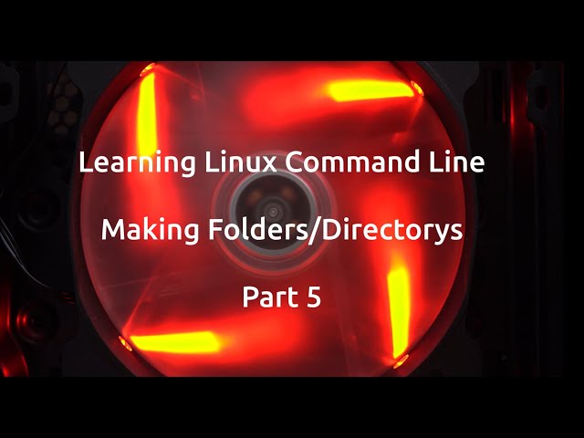 Linux Command line for Beginners Creating Directorys Part5