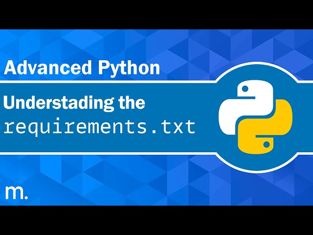 Python "Requirement.txt" Files: What They Are and How to Use Them!