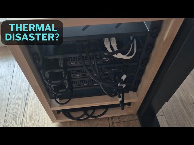 Wooden Mini Rack! Thermal Disaster?