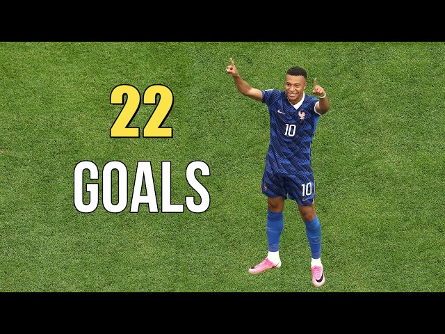 All 22 Kylian Mbappé World Cup Goals 🇫🇷 | 2018–2026