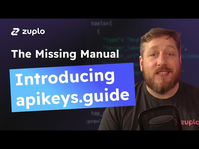 The Missing Manual for API Key Authentication | apikeys.guide