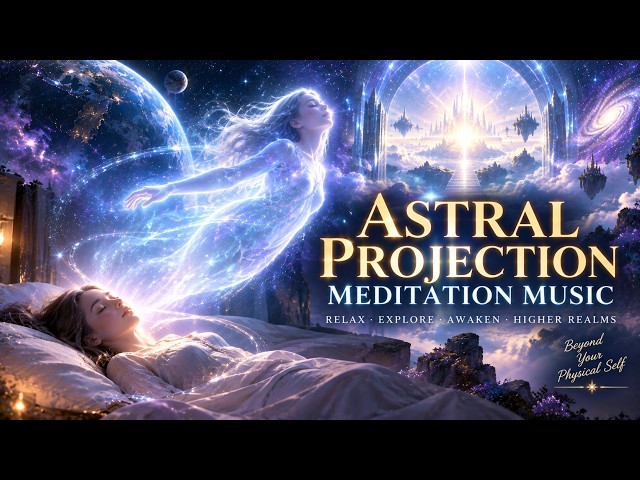 Astral Projection Meditation | Stay Between Consciousness & the Unconscious | Deep Cosmic Meditation