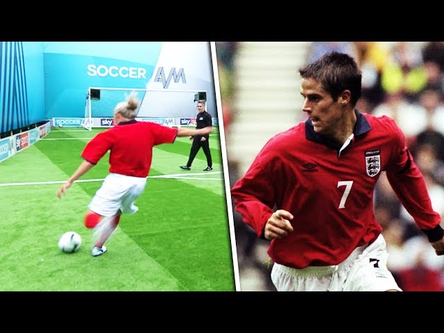Jimmy Bullard Recreates | Jamie Redknapp's long range THUNDERBOLT top bins!