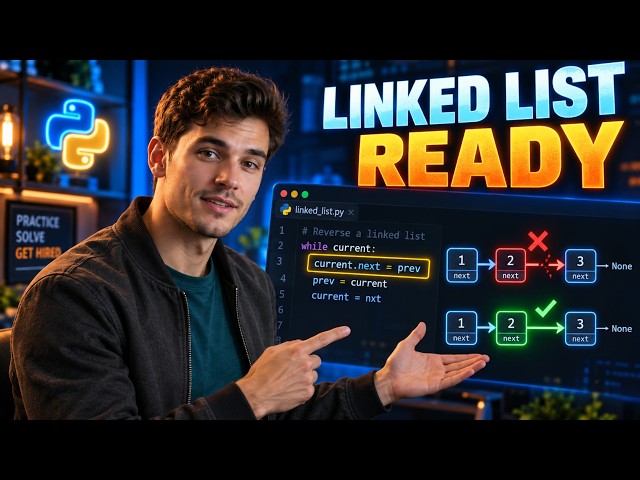 10 Python Linked List Problems for Interviews
