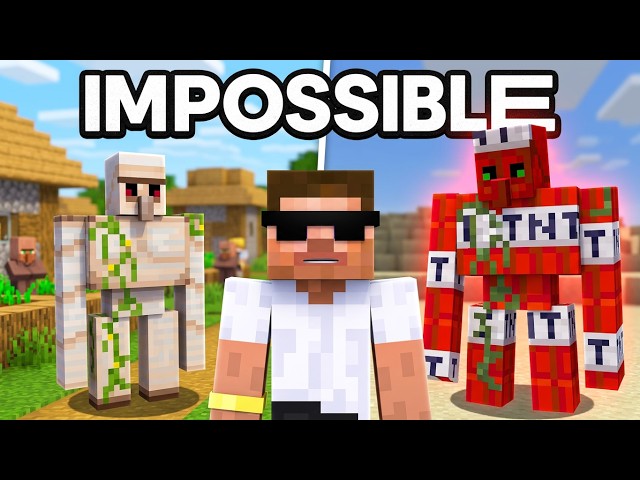 Crafting New Golems In Minecraft From Every Block 🔥🔥... | Minecraft TikTok Hacks