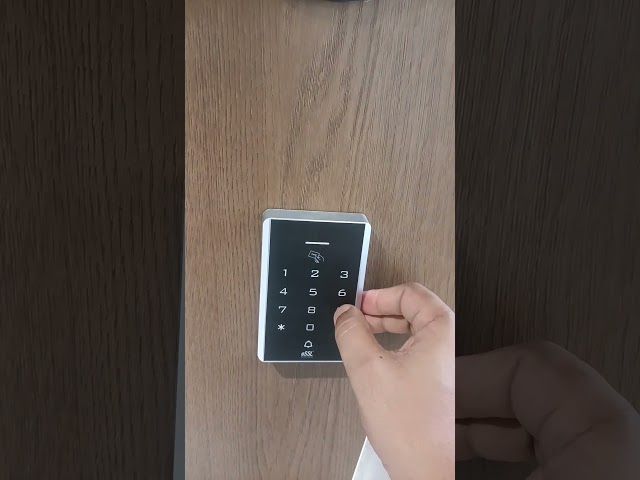 JS-32E (Proximity) How To Add Users Card #smartlock #cctv #accesscontroller