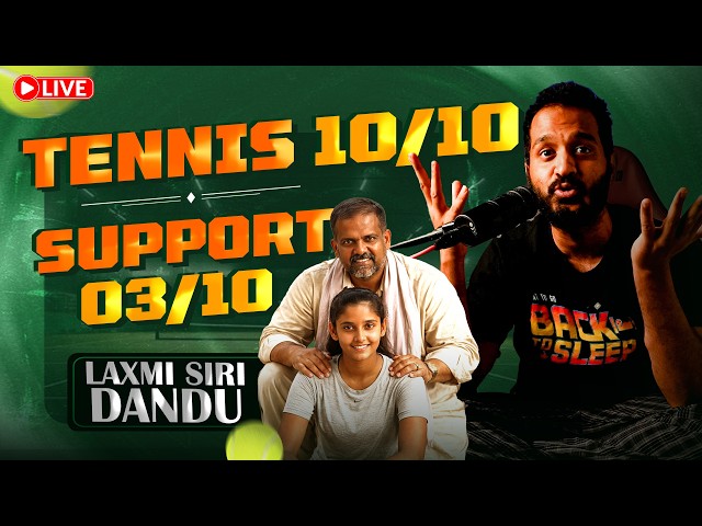 SUPPORT STREAM FOR TENNIS CHAMP LAXMI