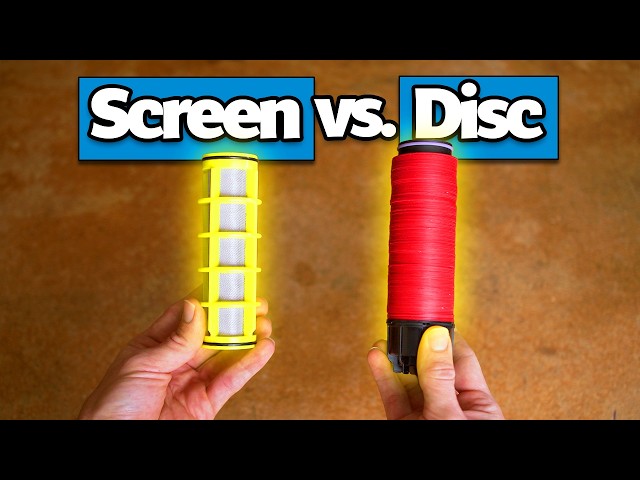 Screen vs Disc Filters: Which One Actually Works Better?