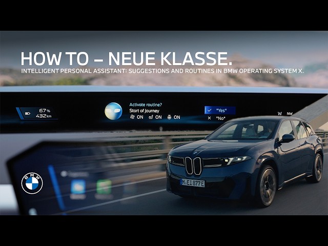 How-To: Personal Assistant Suggestions and Routines in the BMW Operating System X.