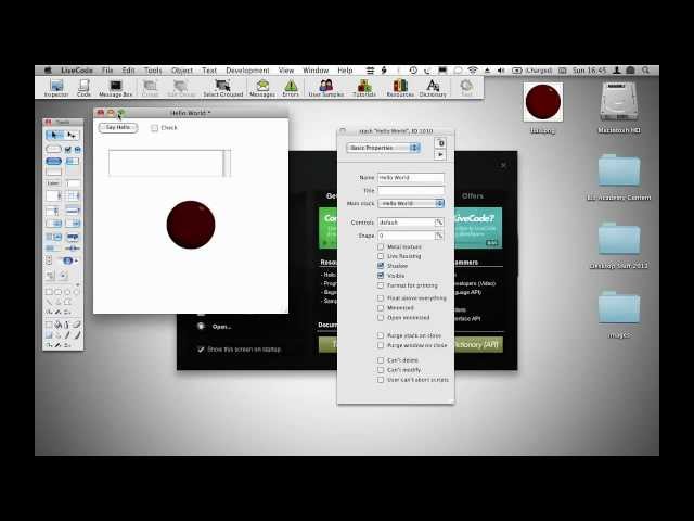 Livecode App Academy - Introduction to LiveCode