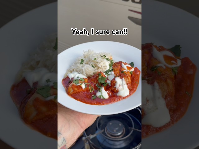 Can I Cook Chicken Tikka Masala on a campsite? 🔥