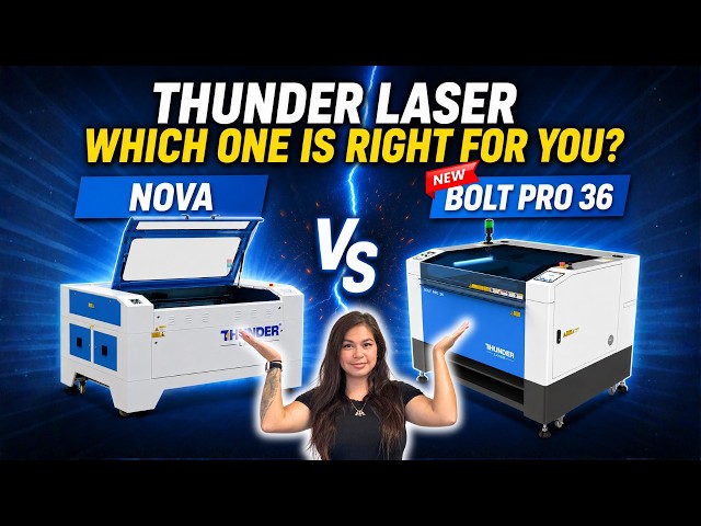 Testing the NEW Thunder Laser Bolt Pro 36 Against My Nova 35