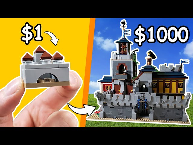 $0.99 vs $1000 LEGO Castle