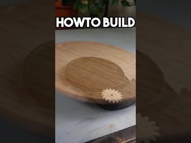 Motorized Turntable from a Lazy Susan