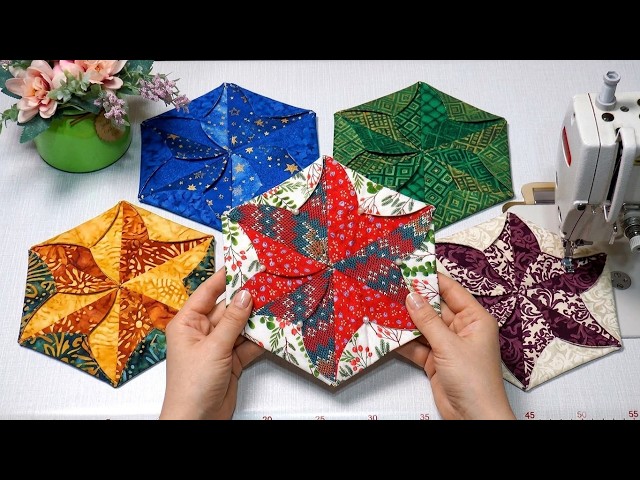 I Bet You Haven't Tried This Clever Sewing Trick! 😱 DIY Origami Hot Pad & Pot Holder Tutorial