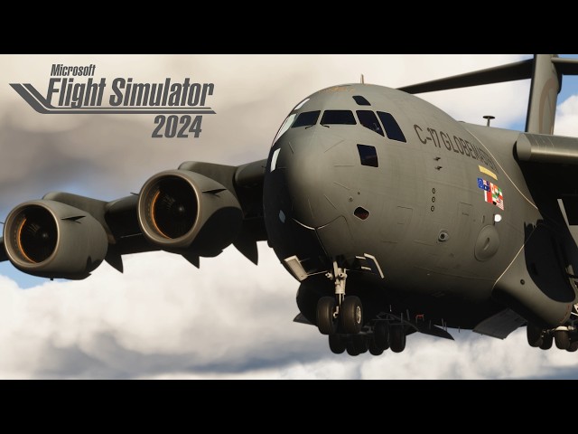Microsoft Flight Simulator 2024 | Boeing C-17A Globemaster III | Nellis AFB ✈ Miramar MCAS