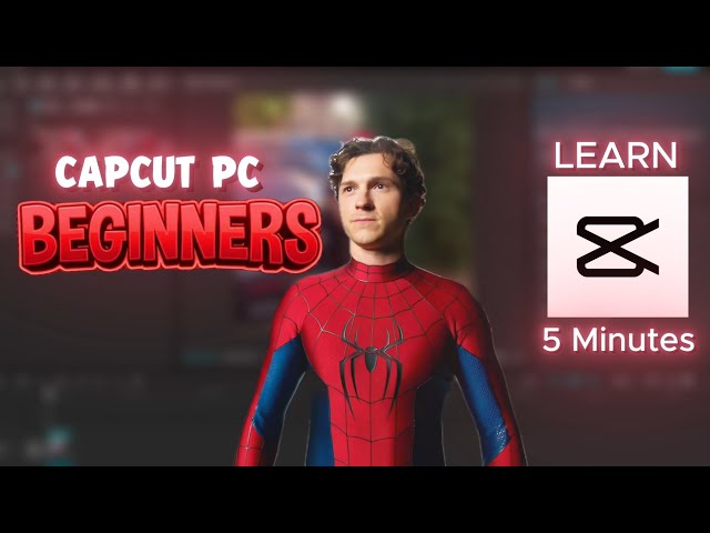 CapCut PC Beginners Tutorial | Learn CapCut in 5 Minutes!🗿🔥