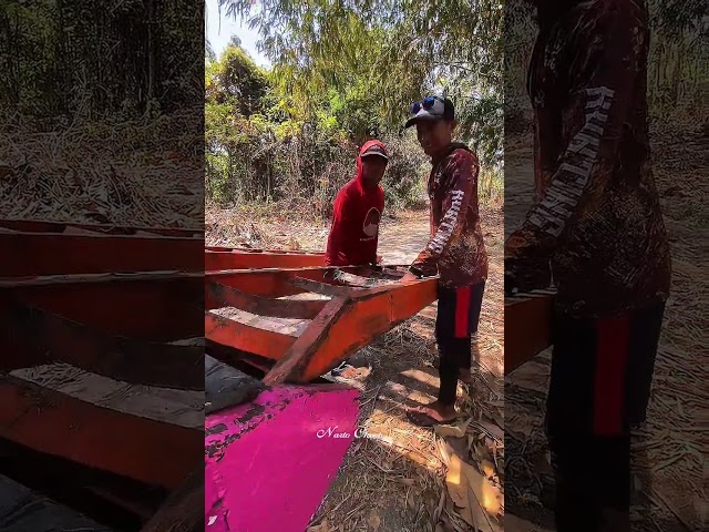 Bimo 102 SS Kombi Unloaded from Truck Under Bamboo Trees #shorts