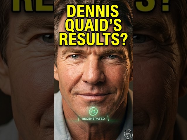 What happened after Dennis Quaid tried stem cells? #shorts