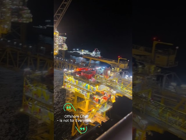 Life Offshore - View from the top !  #fpso #offshore #oilandgas
