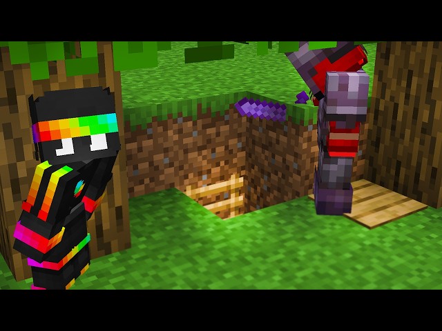 I Survived 100 Days Inside a Hidden Minecraft Base