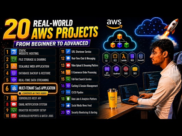How to Design a Secure Multi-Tenant SaaS Application on AWS | AWS Architecture