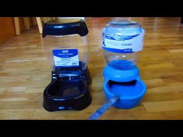 Petco / Petmate Gravity Feeder Part 1 - Review and Comparison