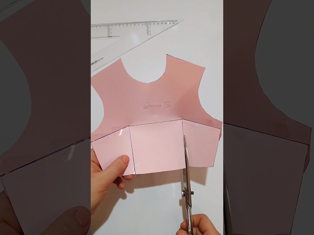 Pattern making and drafting for beginners 📐 #Shorts #sewingtutorial #sewinghacks #patternmaking