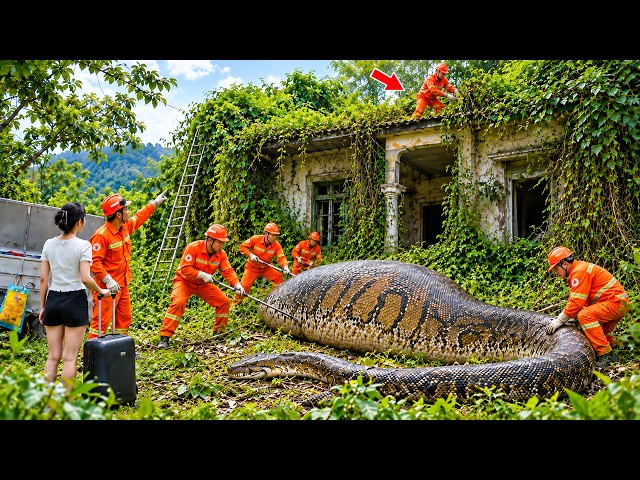 Time Lapse: She Bought a €5,000 Abandoned House — Then Found a Giant Python Inside!