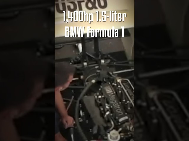 1,400hp 1.5-liter BMW F1 Turbo