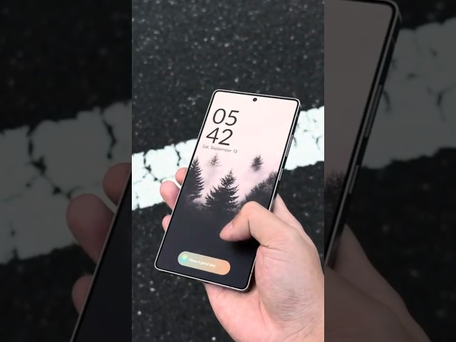 New lockscreen on my S25 Ultra with a launcher — clean and fluid. #shorts #s25ultra #launcher