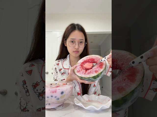 2am watermelon + hwachae desserts🍉