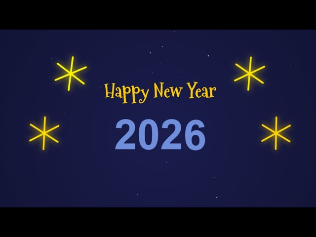 How to Create a 2026 New Year Animation Using HTML, CSS & JavaScript | Beginner Tutorial