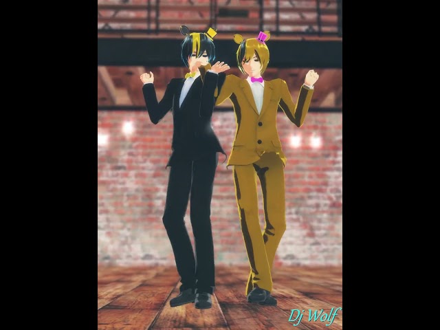 [MMD x FNAF 4] Midnight {Nightmare x N.Fredbear} #mmd #mmdfnaf